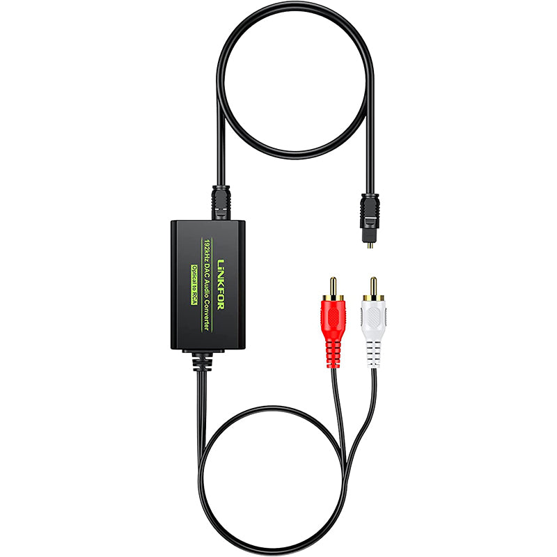 LiNKFOR 192kHz DAC Converter Digital to Analog Converter