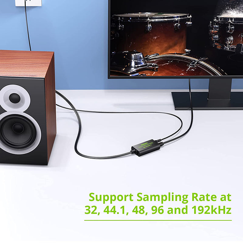 LiNKFOR 192kHz DAC Converter Digital to Analog Converter