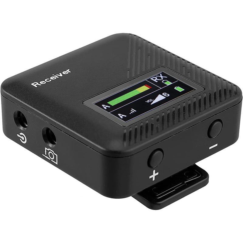 LiNKFOR Single Channel Wireless Lapel MIC with 1 Transmitter and 1 Receiver