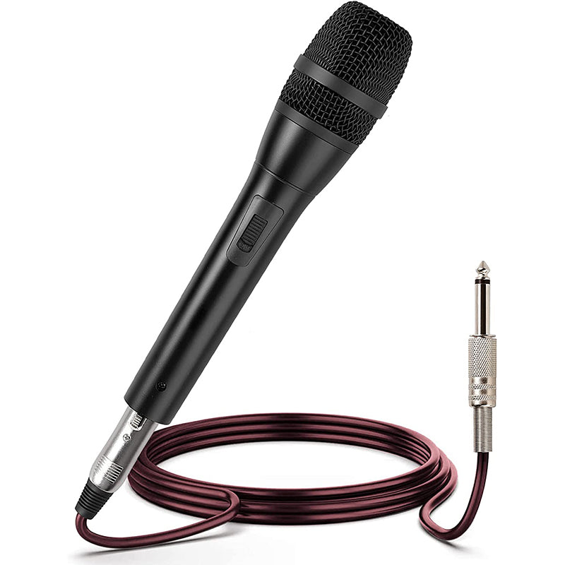 LiNKFOR Wired Microphone for Singing with 16.4ft XLR Cable