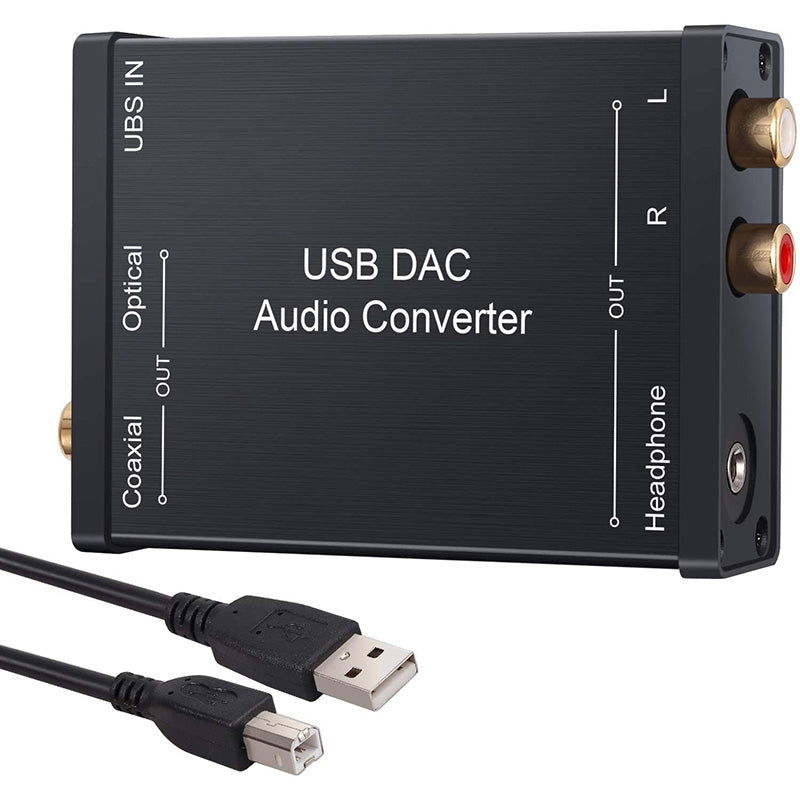 Permanent belønning hældning LiNKFOR USB to SPDIF Coaxial RCA and 3.5mm Headphone Jack Converter –  LiNKFOR Store