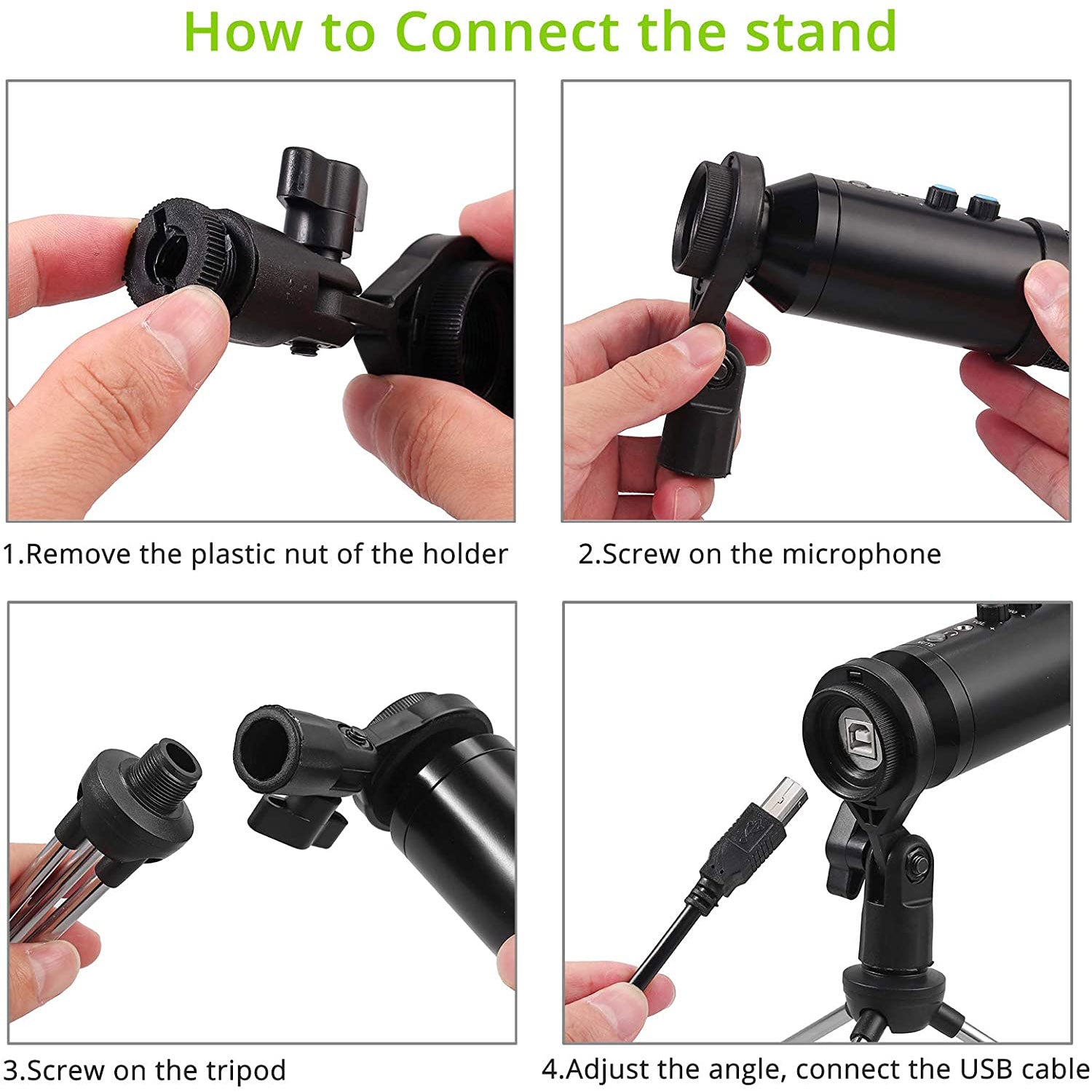 LiNKFOR USB Condenser Recording Microphone