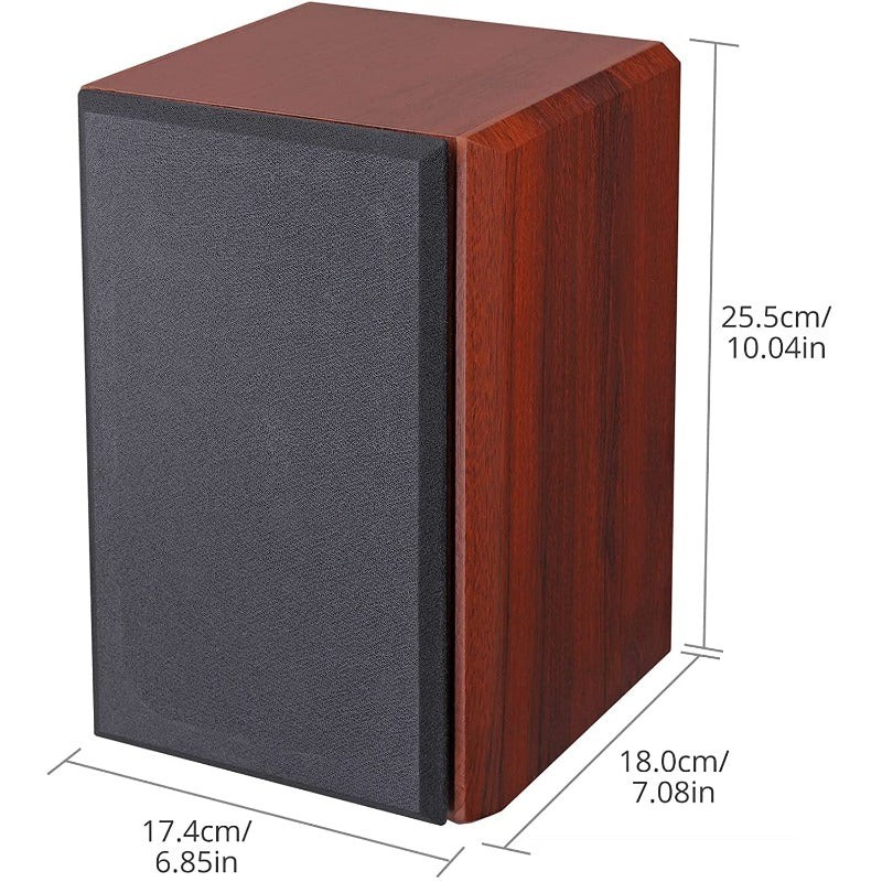 LiNKFOR Peak Power 100Watts Home Stereo Speakers with 5.5-inch mid-woofer