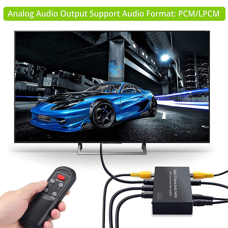 LiNKFOR 192Khz Digital to Analog Audio Converter