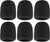 LiNKFOR 6 Pack Thick Foam Mic Cover Handheld Microphone Windscreen