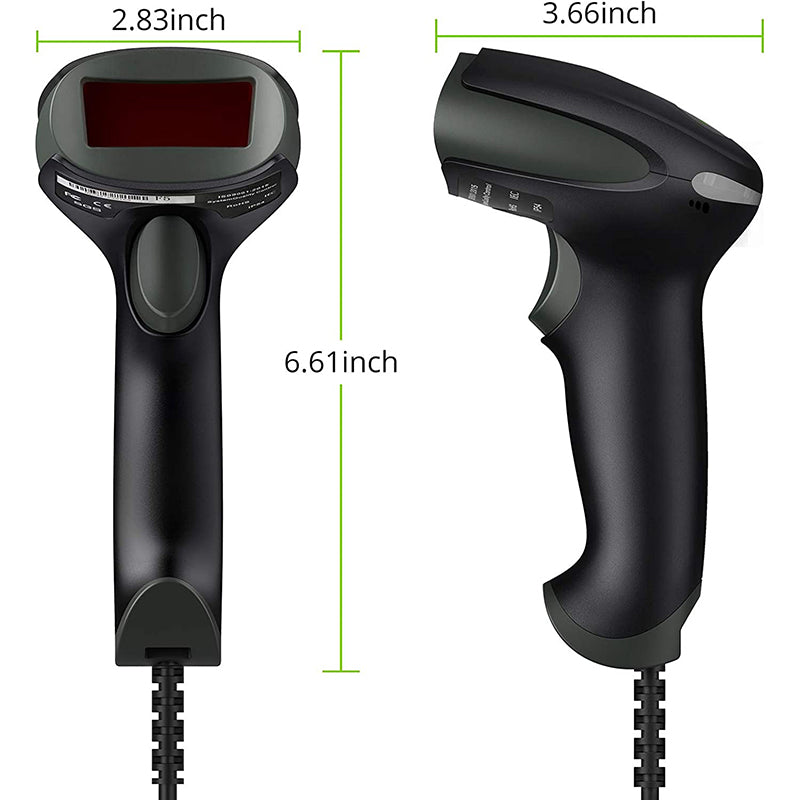 LiNKFOR USB Scanner Handheld Barcode Reader