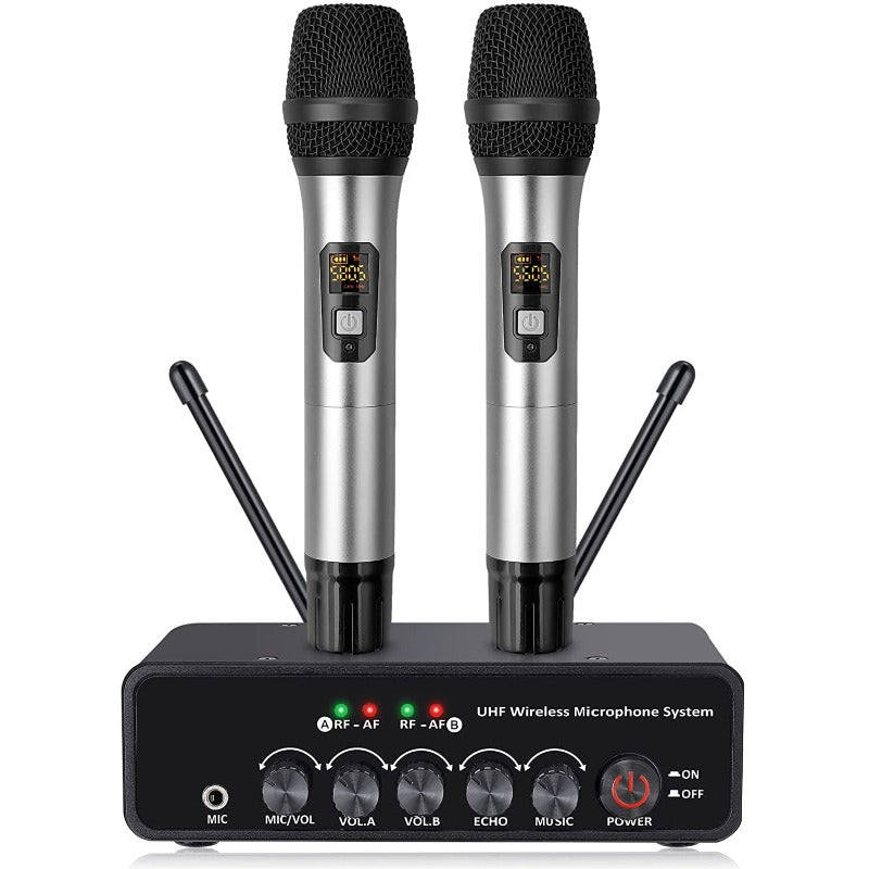 LiNKFOR UHF Wireless Handheld Microphone System, Bluetooth 5.0