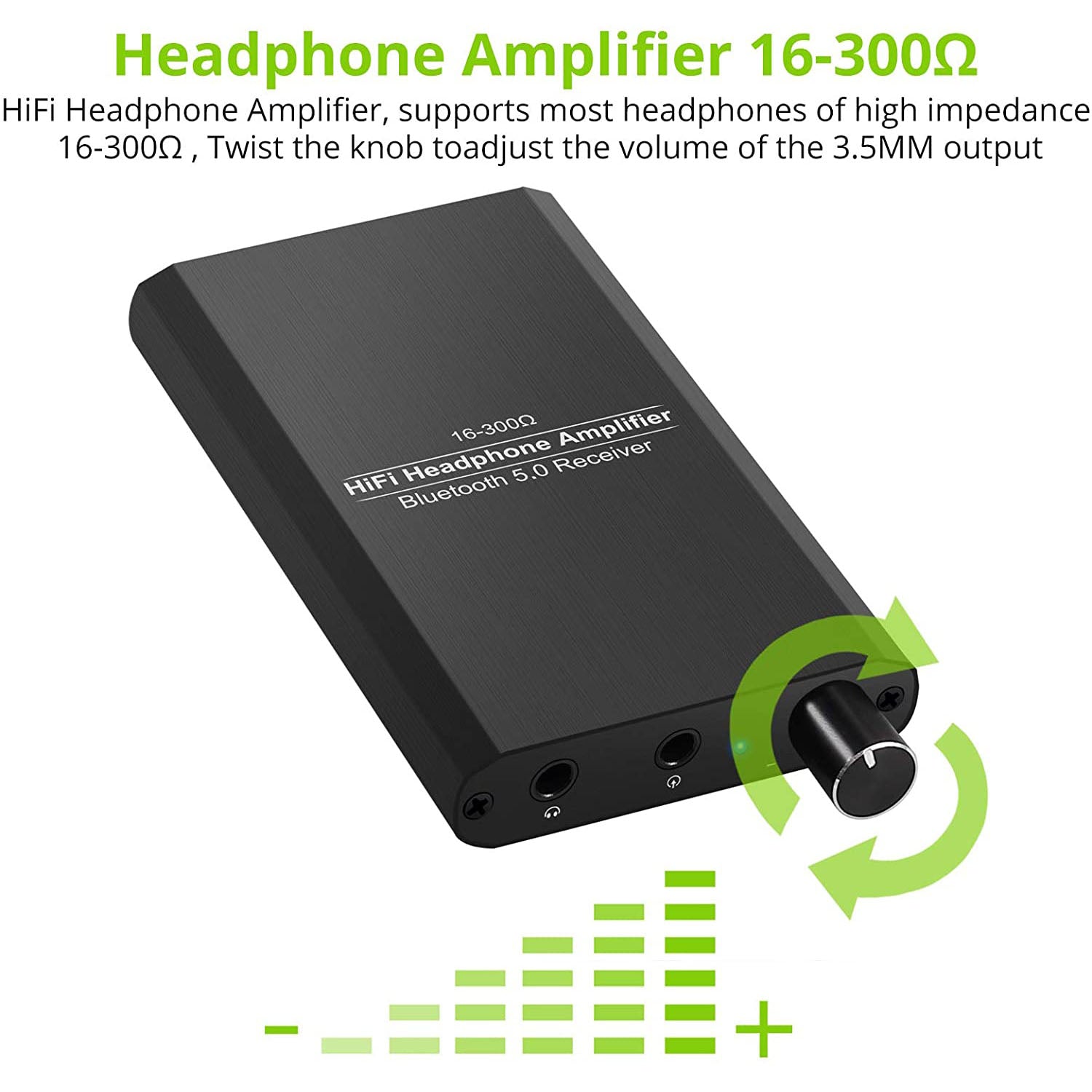 LiNKFOR HiFi Headphone Amplifier with Bluetooth 5.0