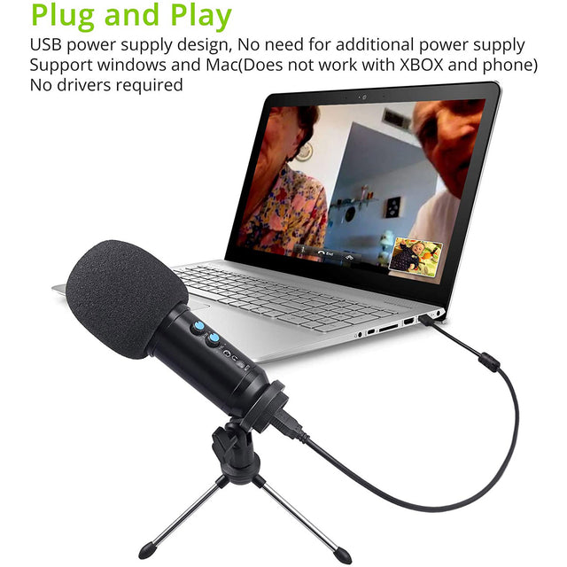LiNKFOR USB Condenser Recording Microphone