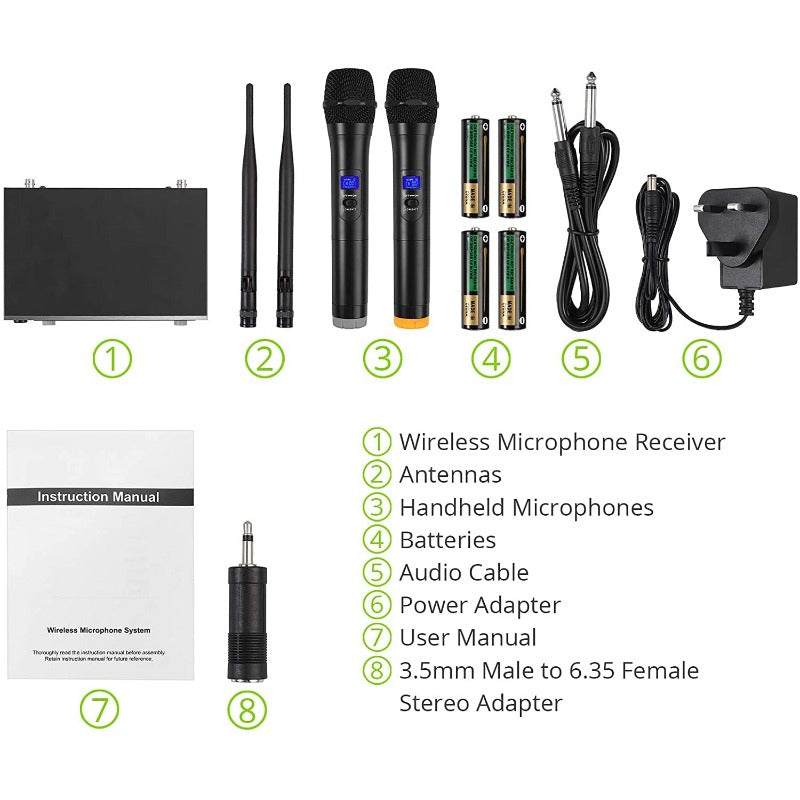 LiNKFOR UHF Wireless Microphone System