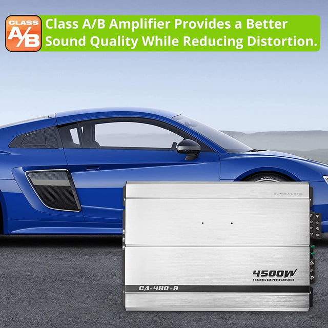 LiNKFOR 4 Channel Car Audio Amplifier
